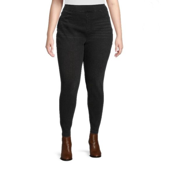 Women's Plus Size Pull On Jegging Denim Jeans Pants Size 2X (20W-22W) - Picture 4 of 8